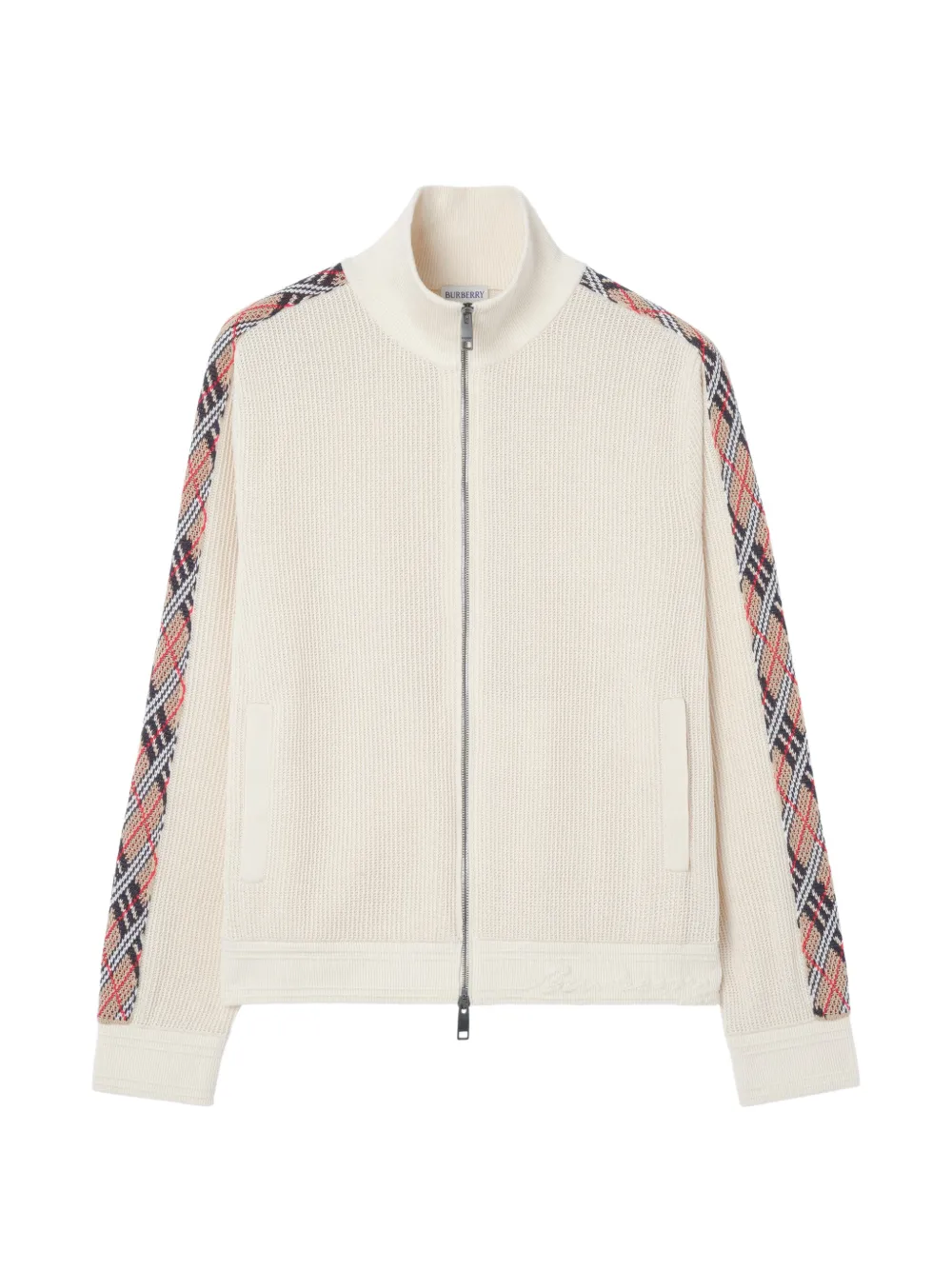 Burberry Giacca sportiva in cotone Check - Toni neutri