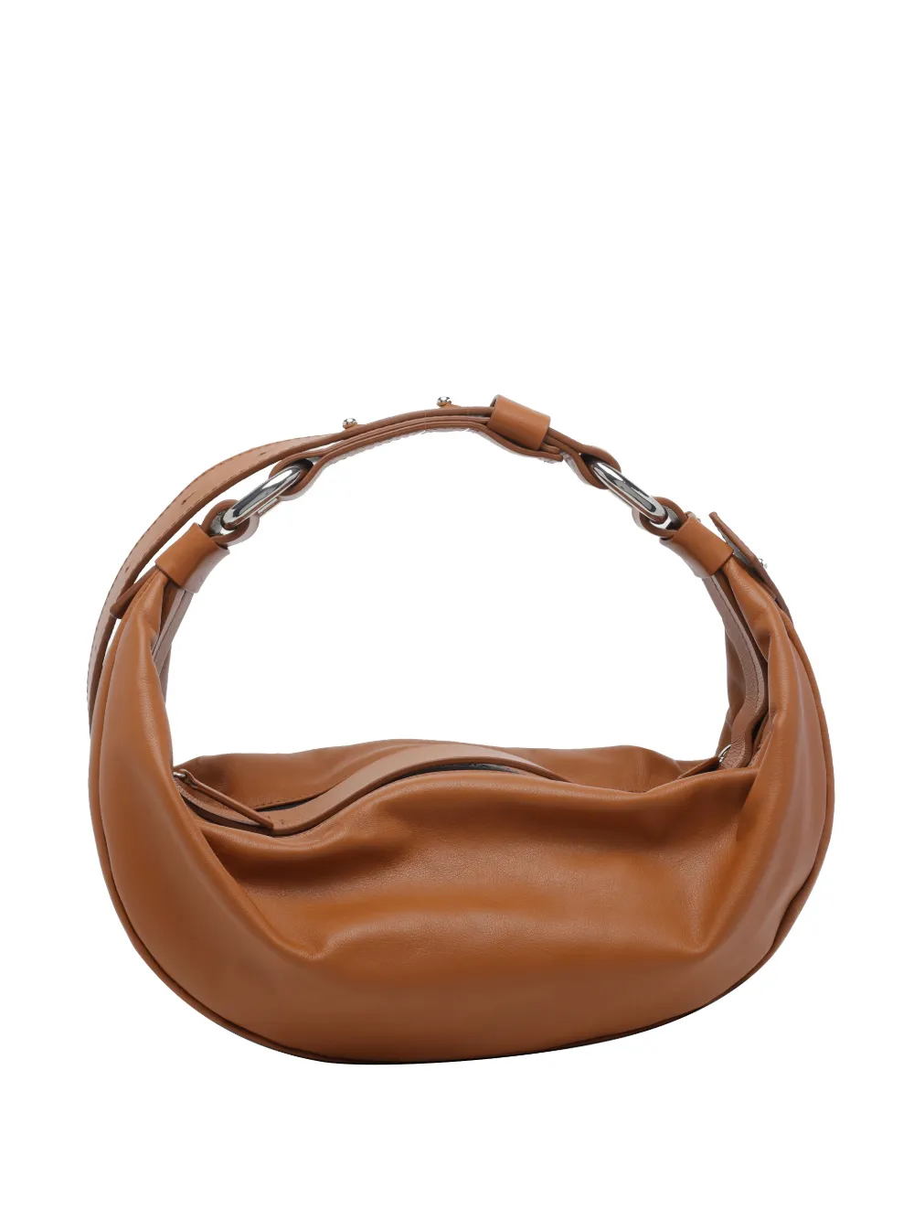 Vic Matie Abigal zip shoulder bag - Braun