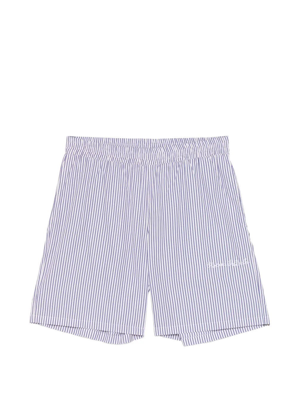 CHATEAU ORLANDO logo-embroidered shorts - Bianco