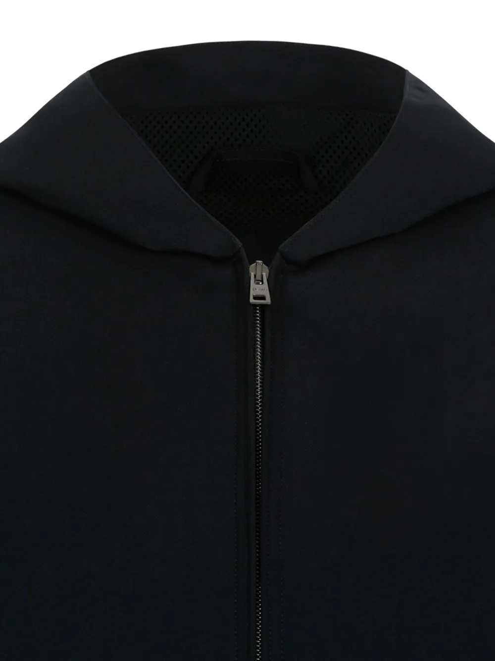 Herno Jack met capuchon en rits Zwart