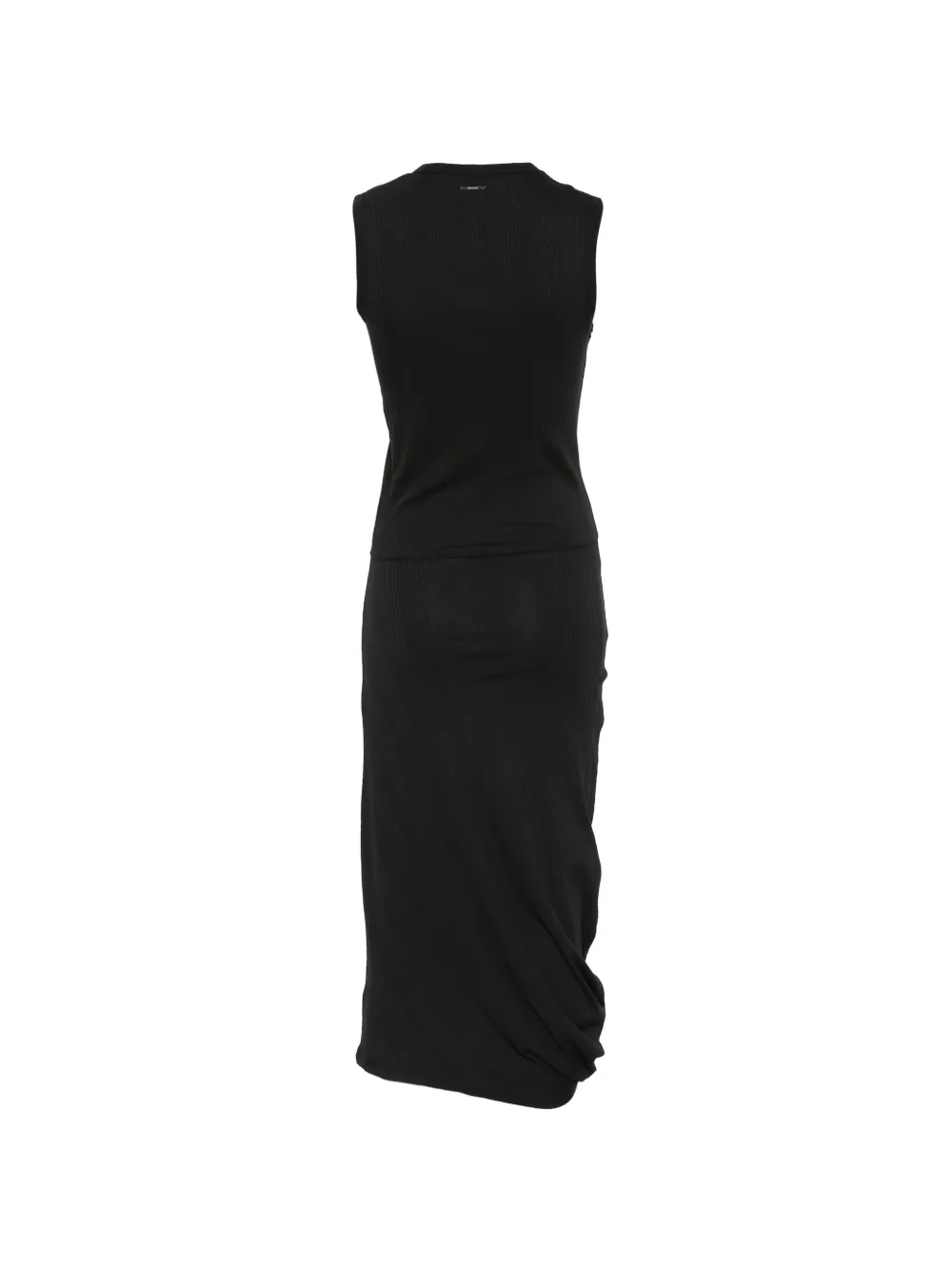Calvin Klein Mouwloze midi-jurk Zwart