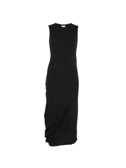 Calvin Klein ribbed sleeveless midi dress