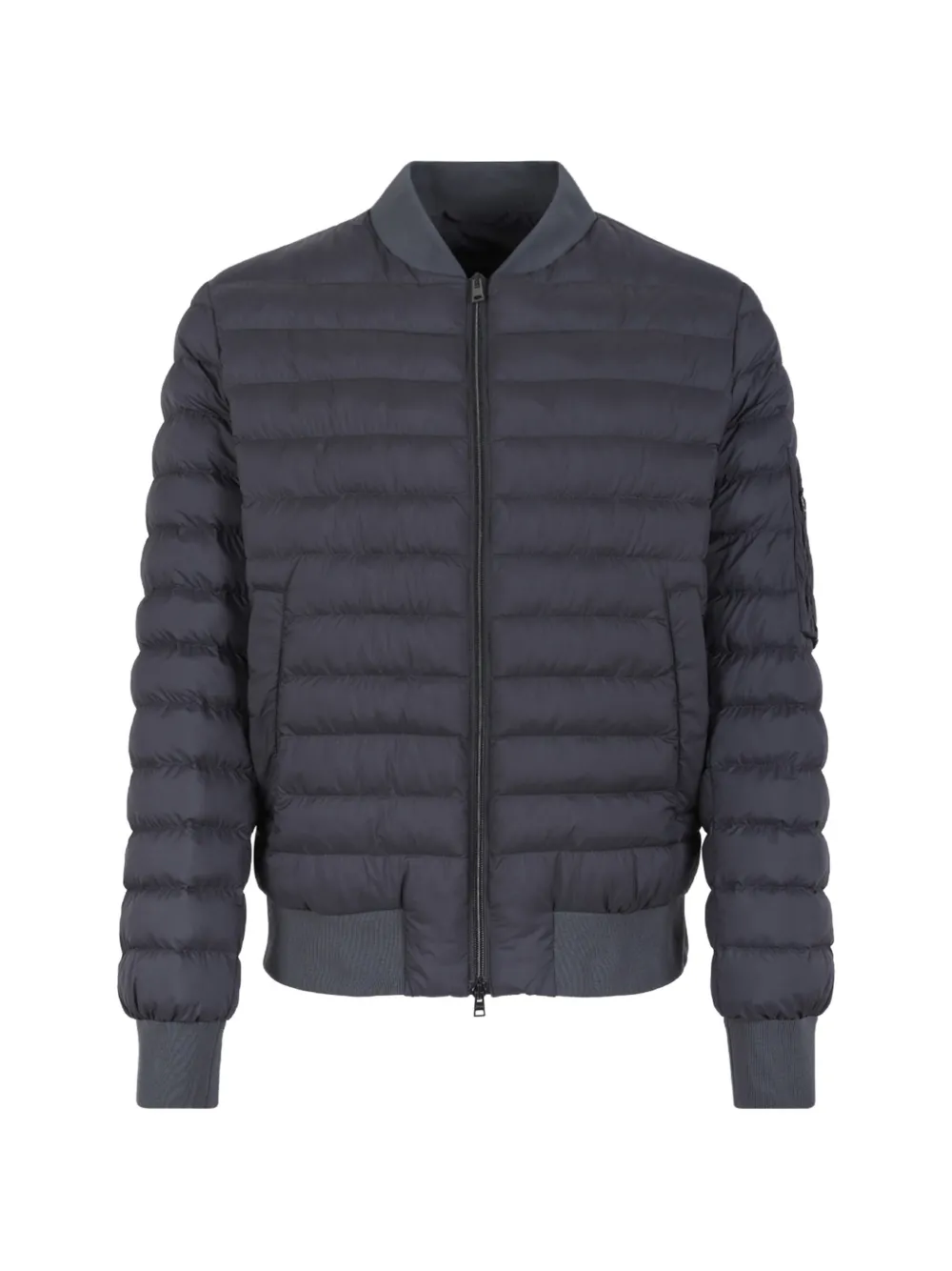 Herno zip quilted jacket | Grey