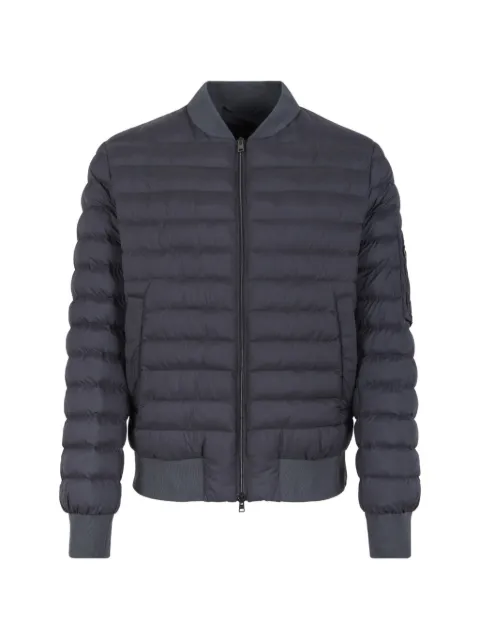 Herno zip quilted jacket