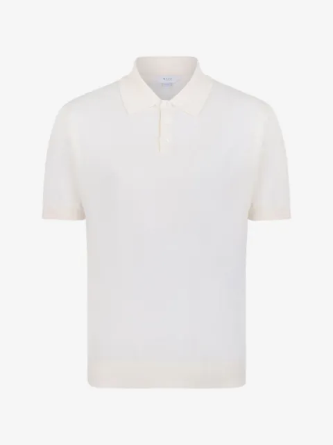 Malo buttoned polo shirt