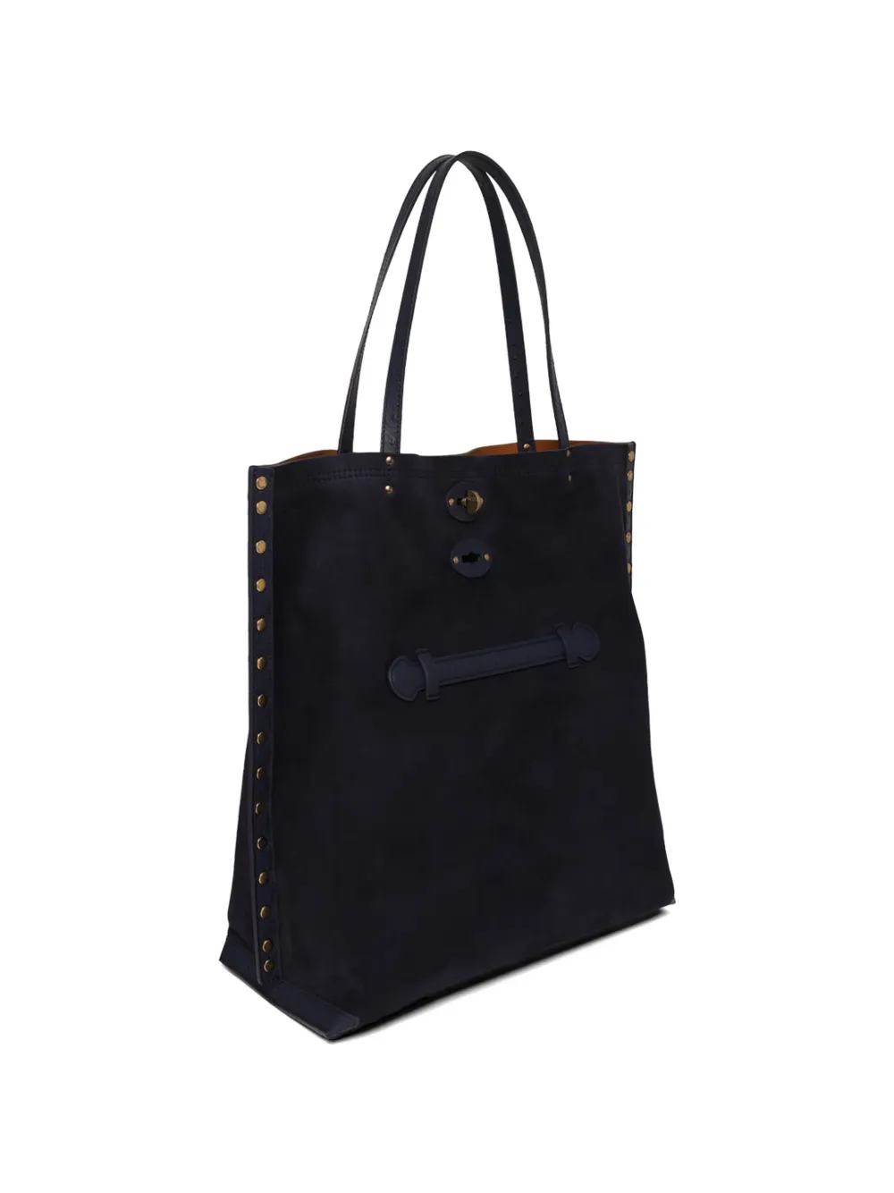 Stud-Embellishment Tote Bag