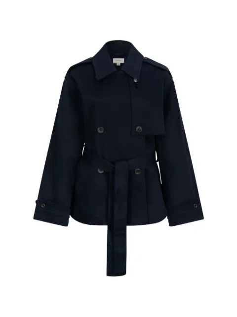 Calvin Klein belted double-breasted trench coat