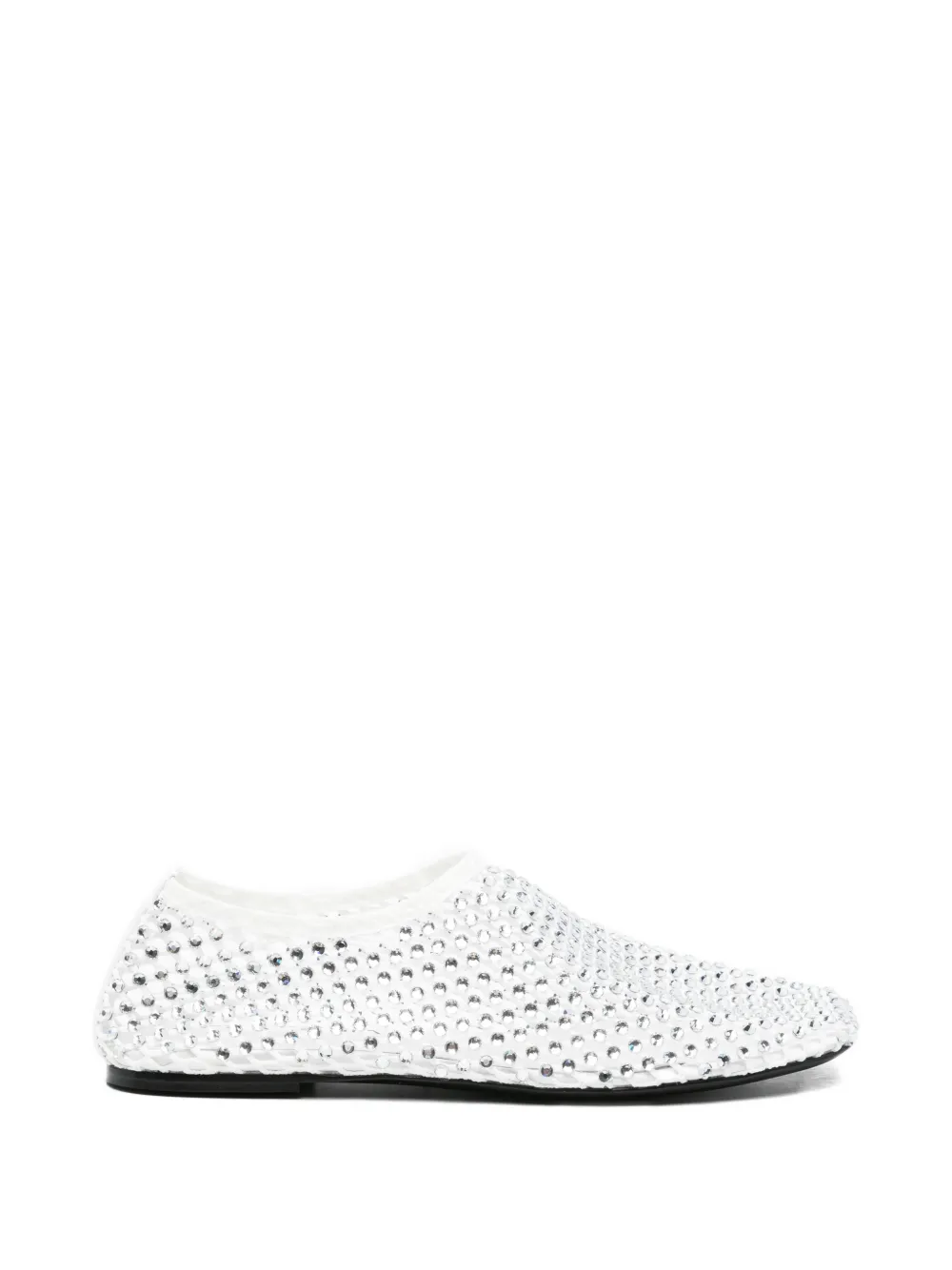 strategia shoes embellished ballet flats - Bianco