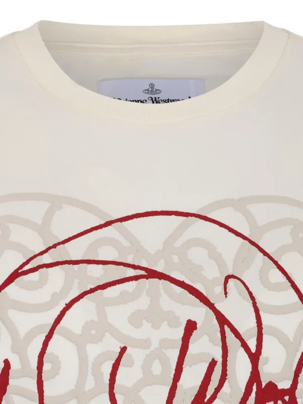 Vivienne Westwood heart-graphic T-shirt | Neutrals | FARFETCH AE