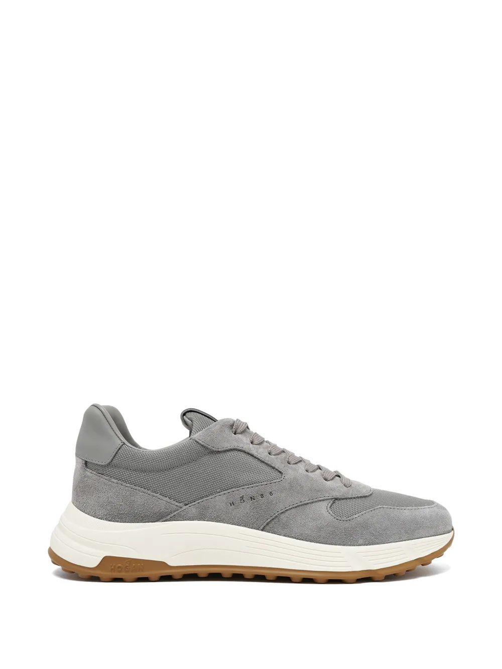 Hogan suede-panel sneakers - Grau