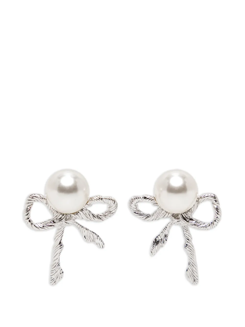 SHUSHU/TONG Orecchini con fiocco - Argento