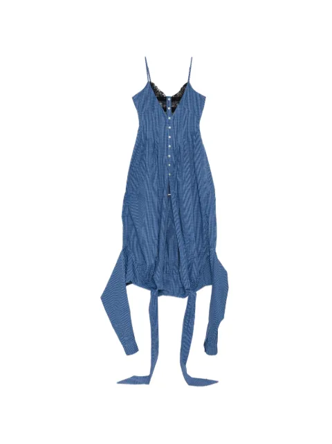 BONBOM camisa con cuadros estampados