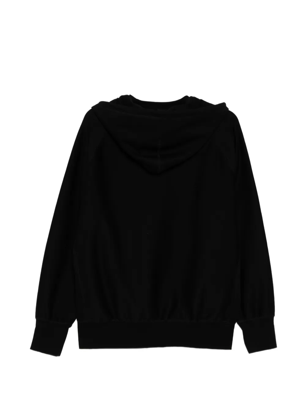 Comme des Garçons Homme Katoenen hoodie Zwart
