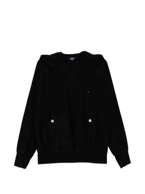 Comme des Garçons Homme hoodie de algodón