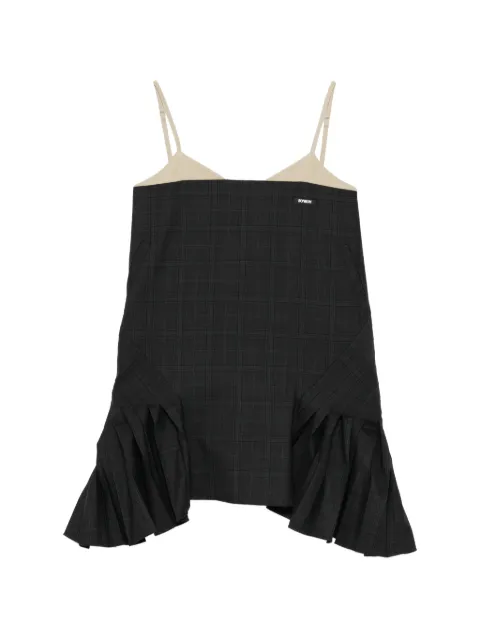 BONBOM vestido corto a capas