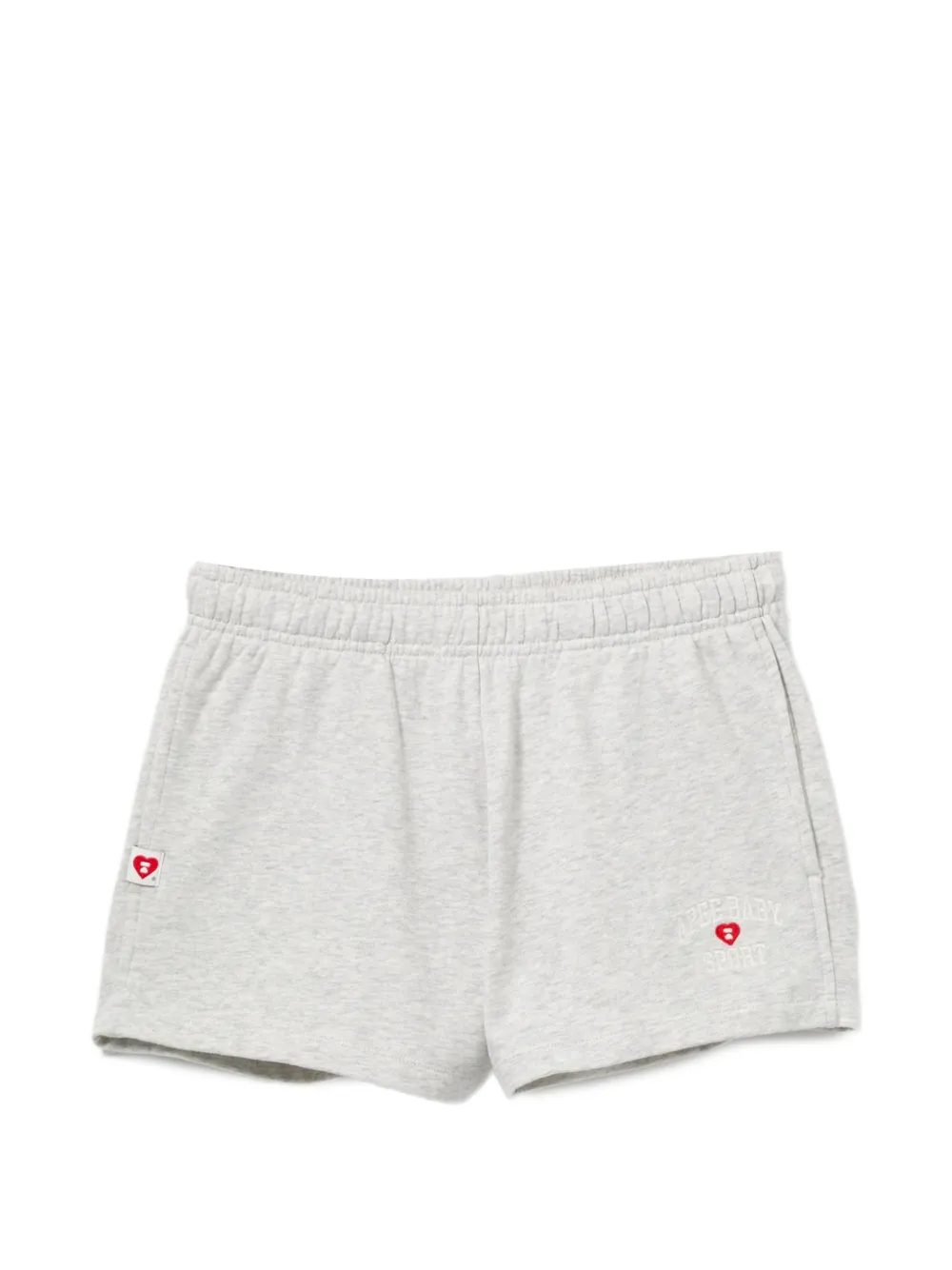APEE™ by *A BATHING APE® Shorts con logo ricamato - Grigio