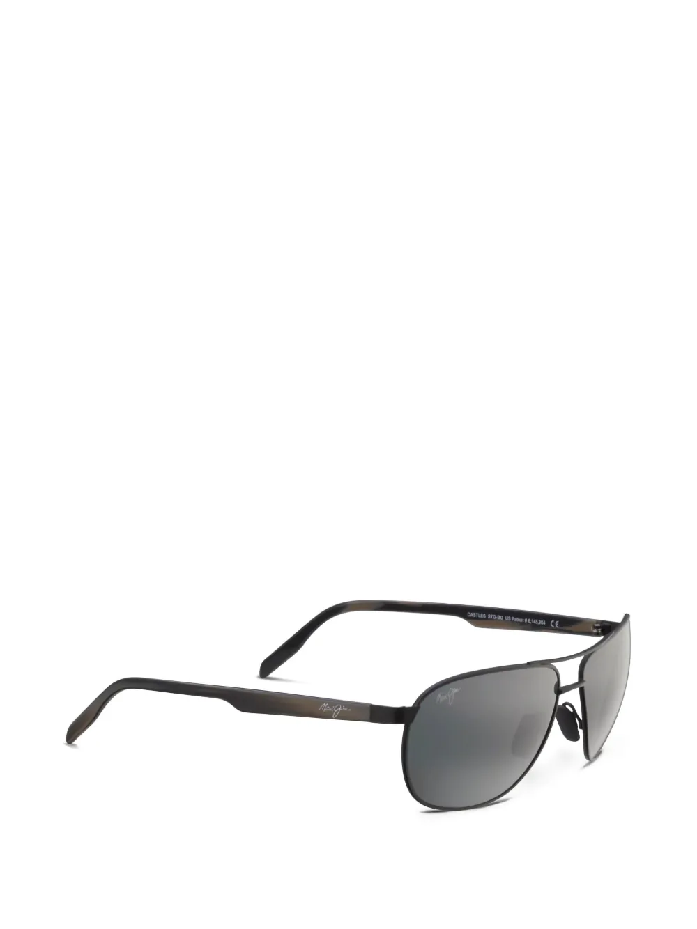 Maui Jim Castles pilot-frame sunglasses - Nero