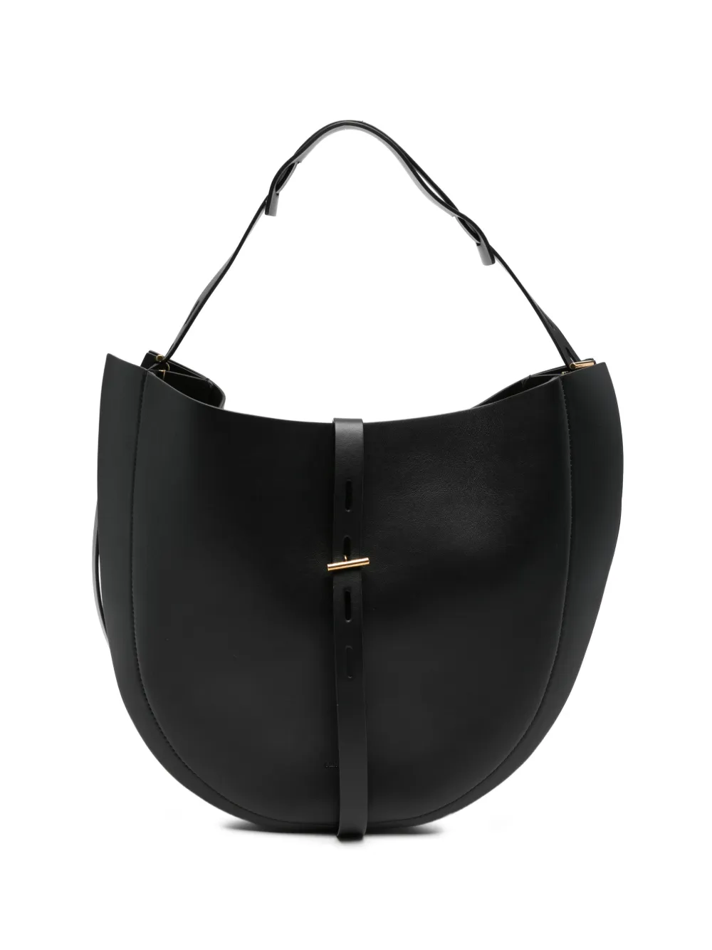MINOBOSSI Liz toggle-fastening shoulder bag - Nero