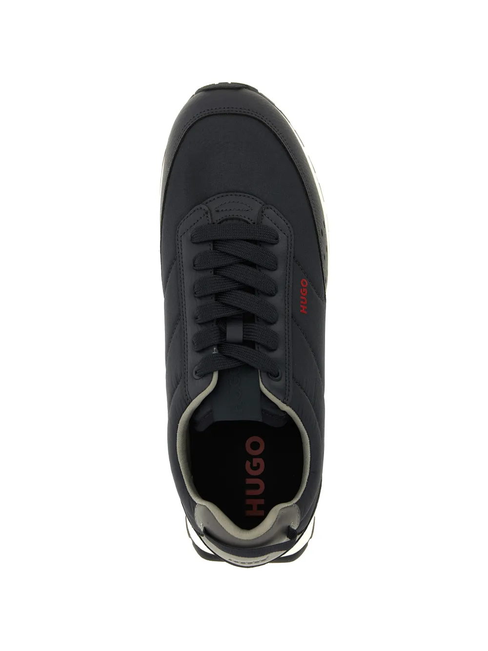 BOSS Sneakers met logo-reliëf Blauw