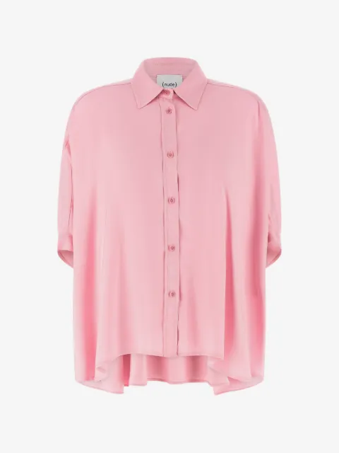 Nude buttoned shirt