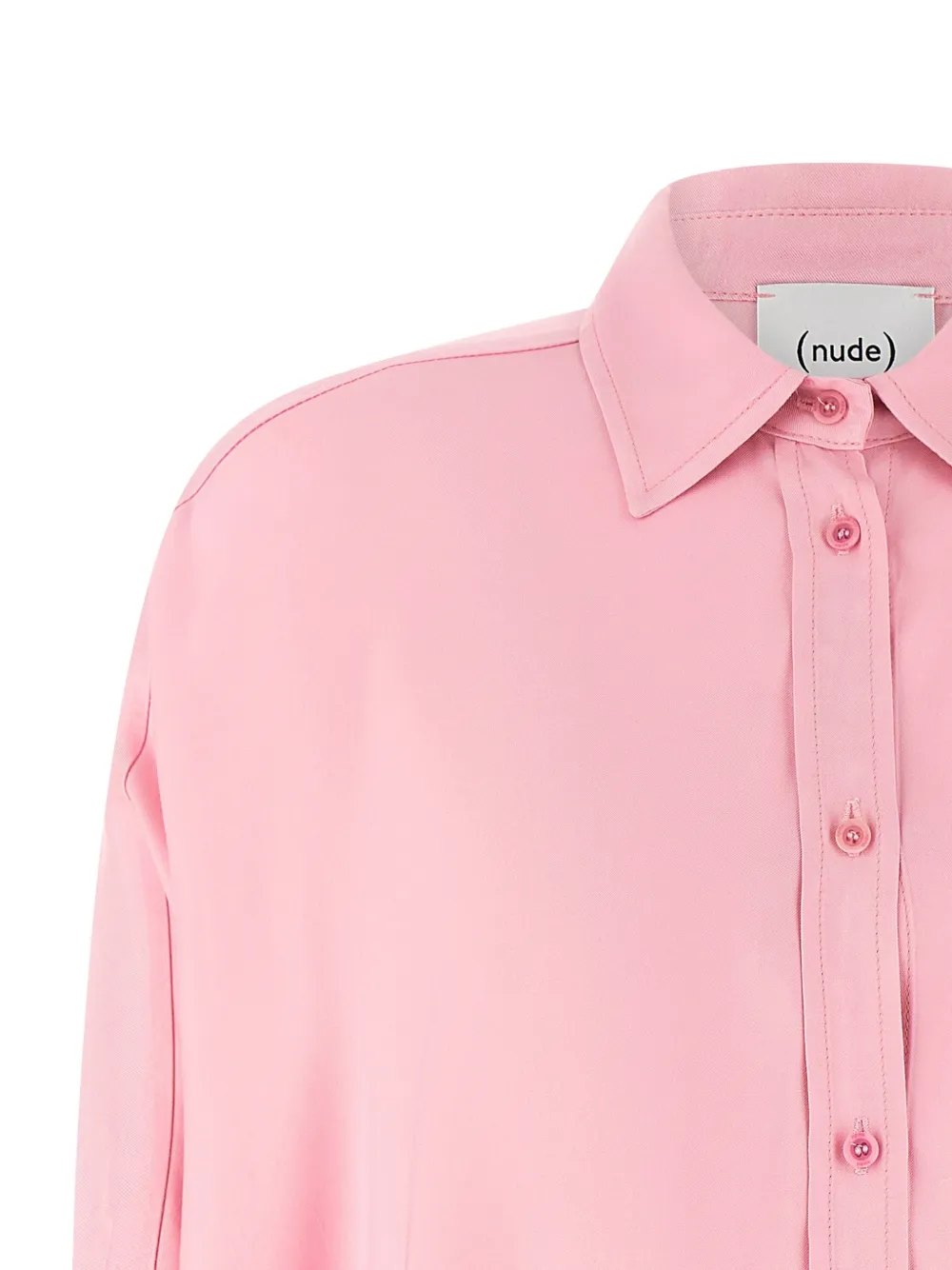  Nude Buttoned Shirt - Pink 