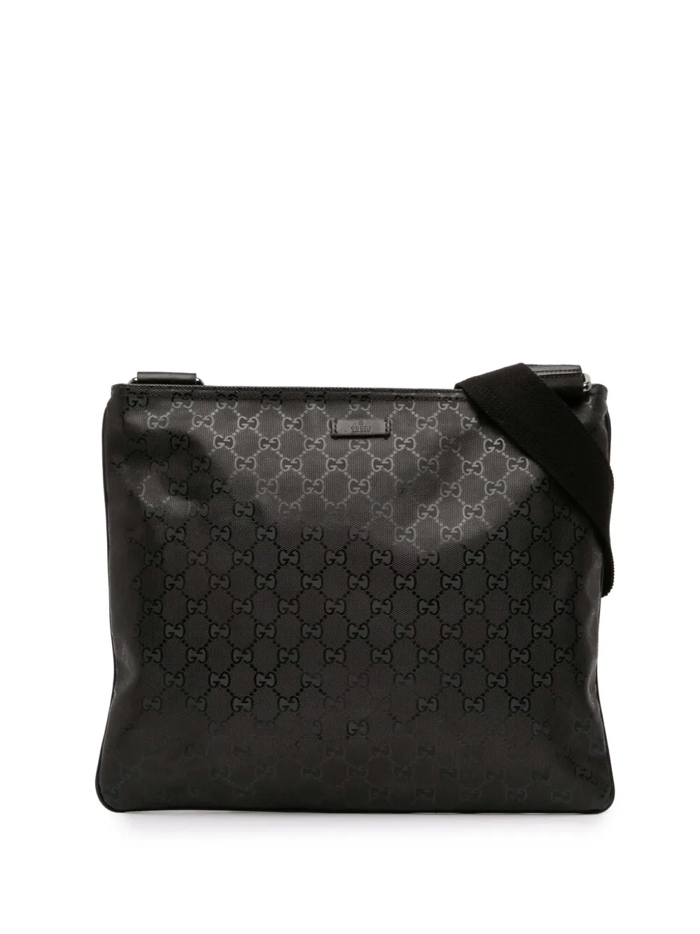 Gucci Pre-Owned 2016-2026 GG Imprime crossbody bag - Nero