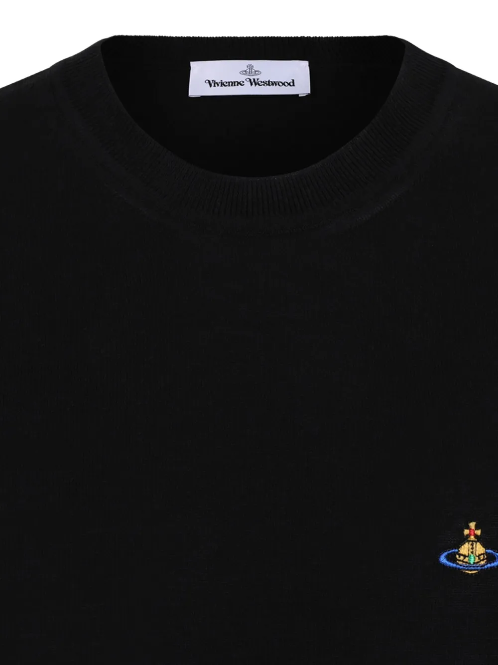 Vivienne Westwood Alex T-shirt met logo Zwart