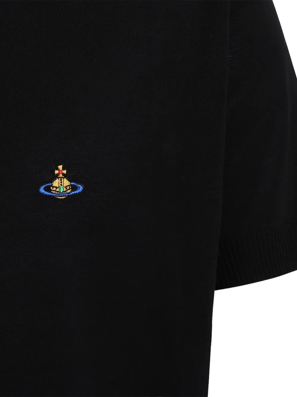 Vivienne Westwood Alex T-shirt met logo Zwart