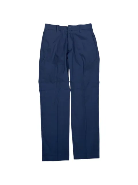 Calvin Klein textured straight-leg trousers