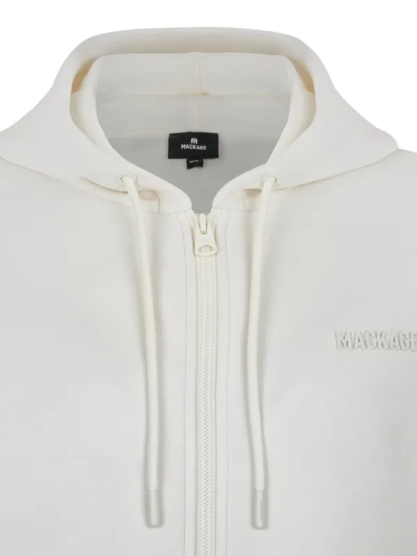 Mackage ジップ パーカー | ホワイト | FARFETCH JP