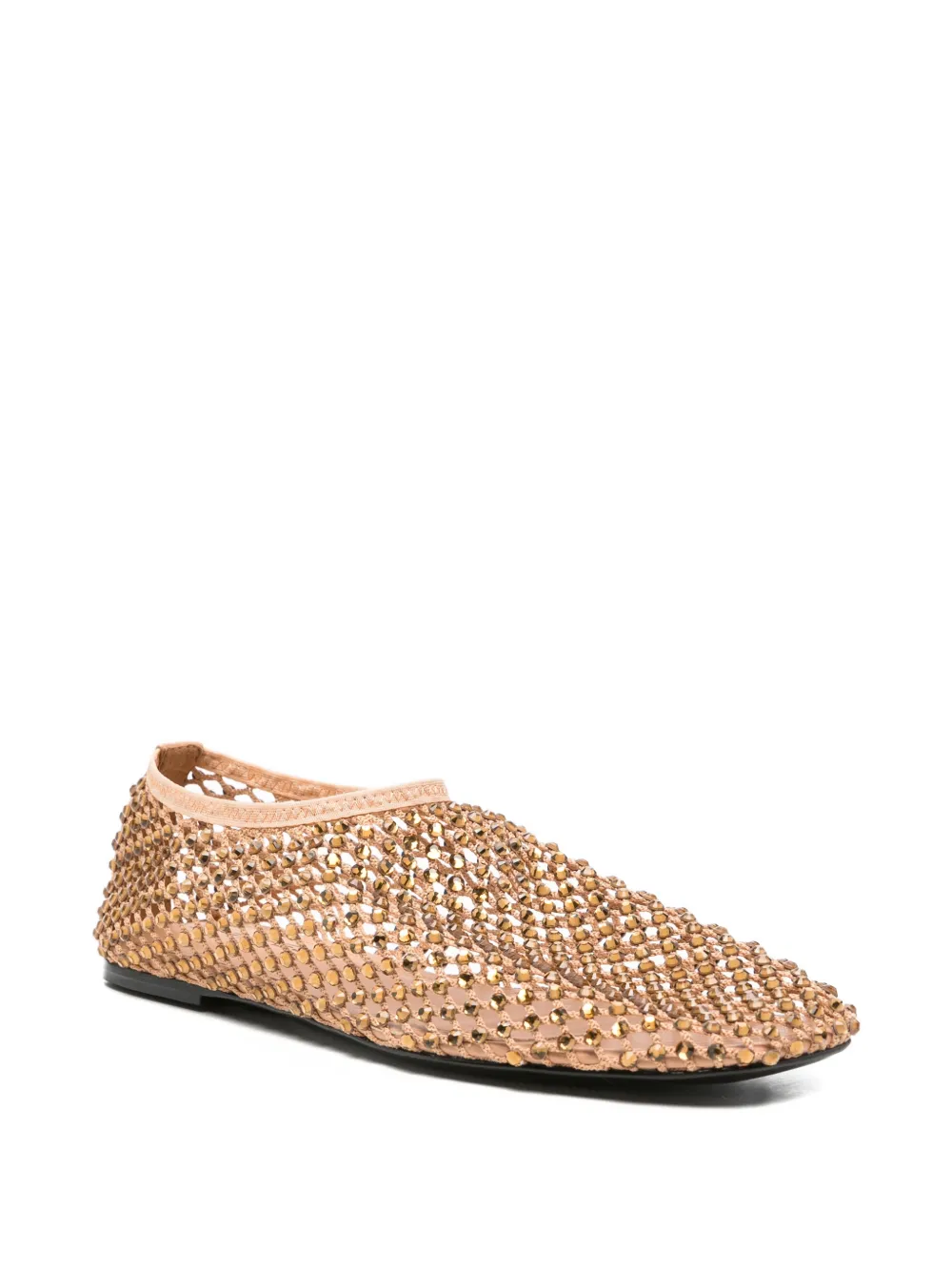strategia shoes beaded ballet flats Goud