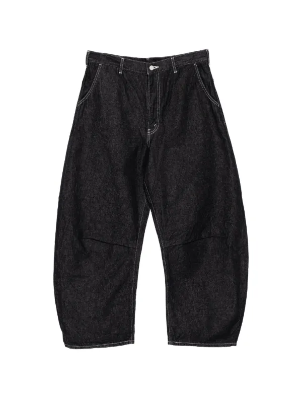 Comme Des Garçons Homme コントラストステッチ パンツ | ブルー 