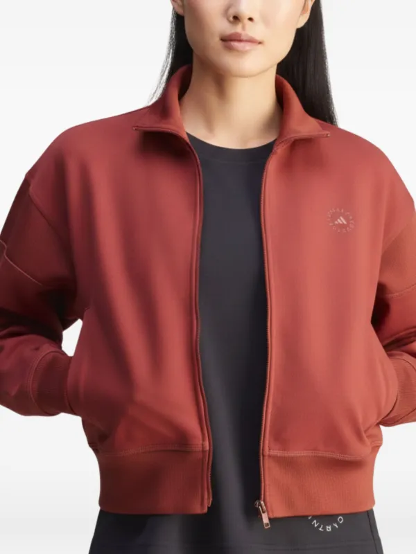 Adidas x Stella McCartney Zipped Jacket | Orange | FARFETCH