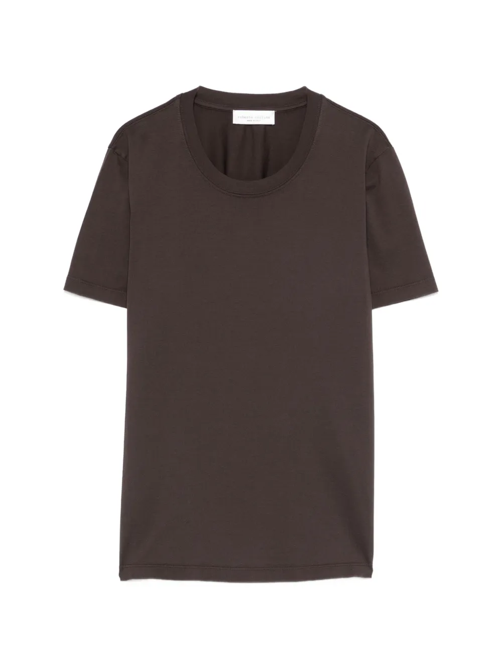 Roberto Collina crew-neck T-shirt - Braun