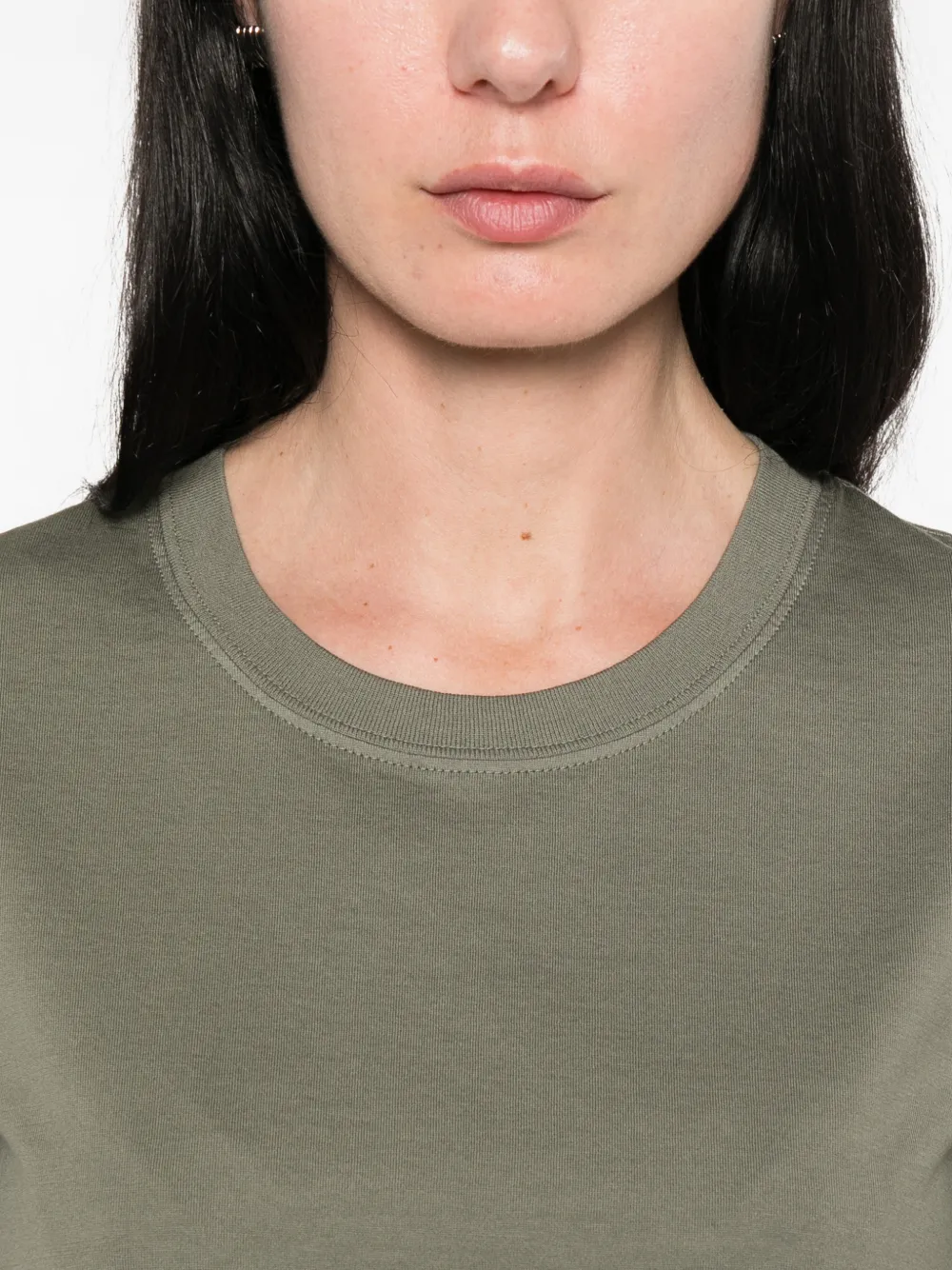 Roberto Collina T-shirt met ronde hals Groen