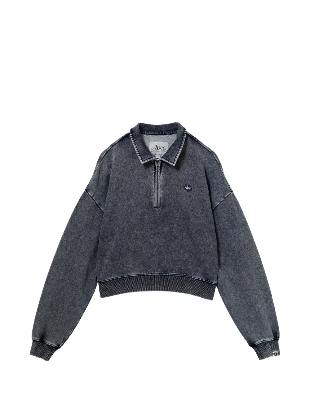 APEE™ by *A BATHING APE® Felpa con mezza zip - Blu