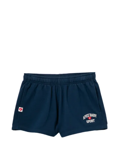 APEE™ by *A BATHING APE® logo-embroidered shorts