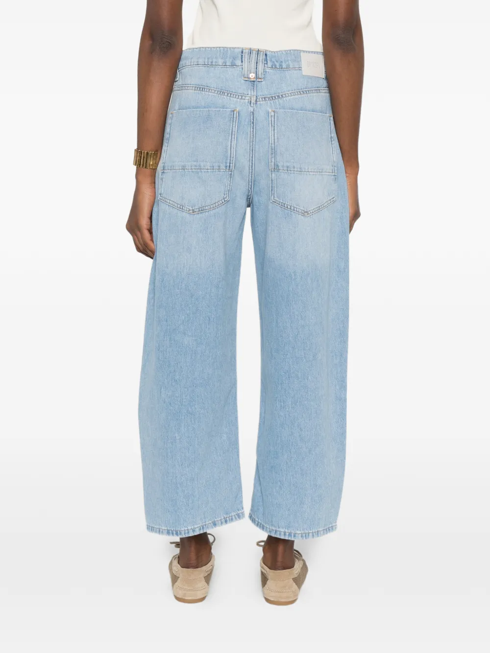 Drykorn Derive jeans met opgestikte zak Blauw