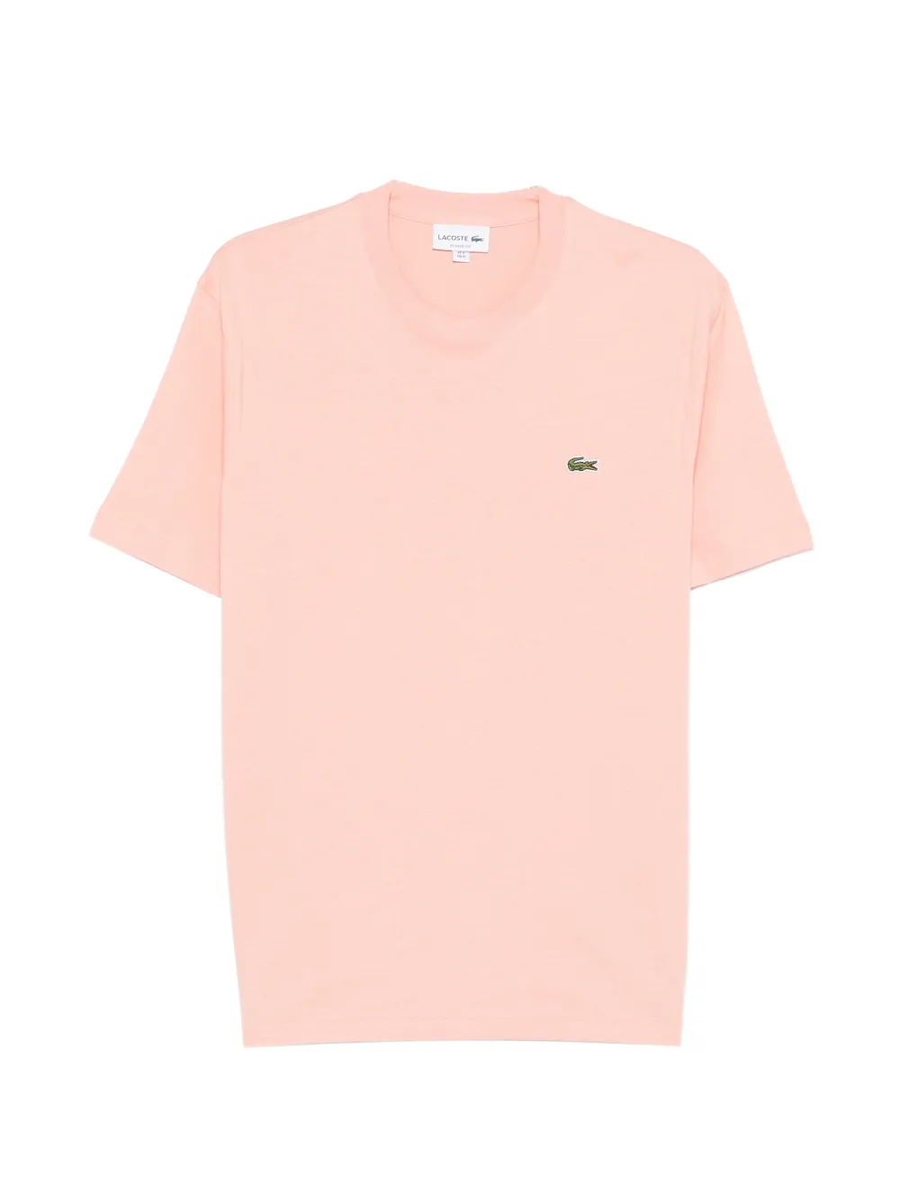 Lacoste crewneck logo T-shirt - Rosa