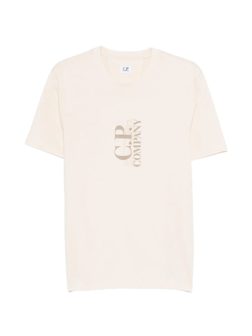 C.P. Company logo-print T-shirt - Toni neutri