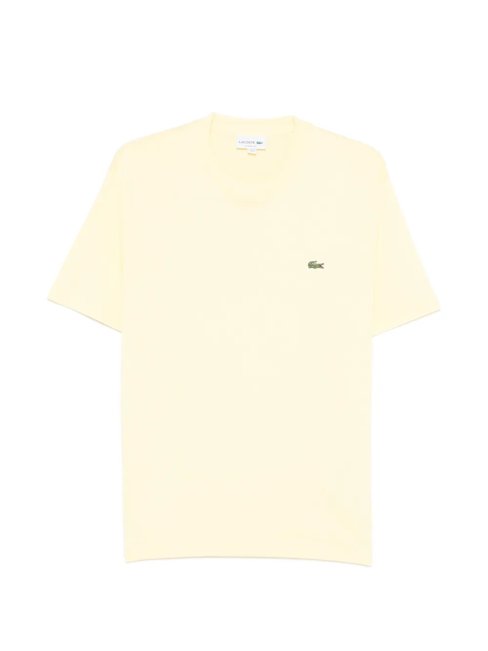 Lacoste logo t-shirt - Giallo