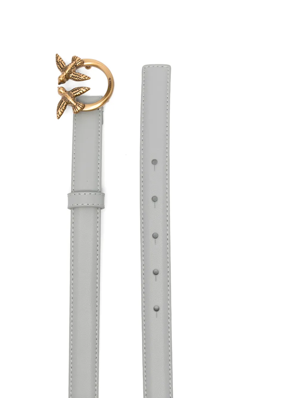  Pinko Love-birds Buckle Belt - Grey 