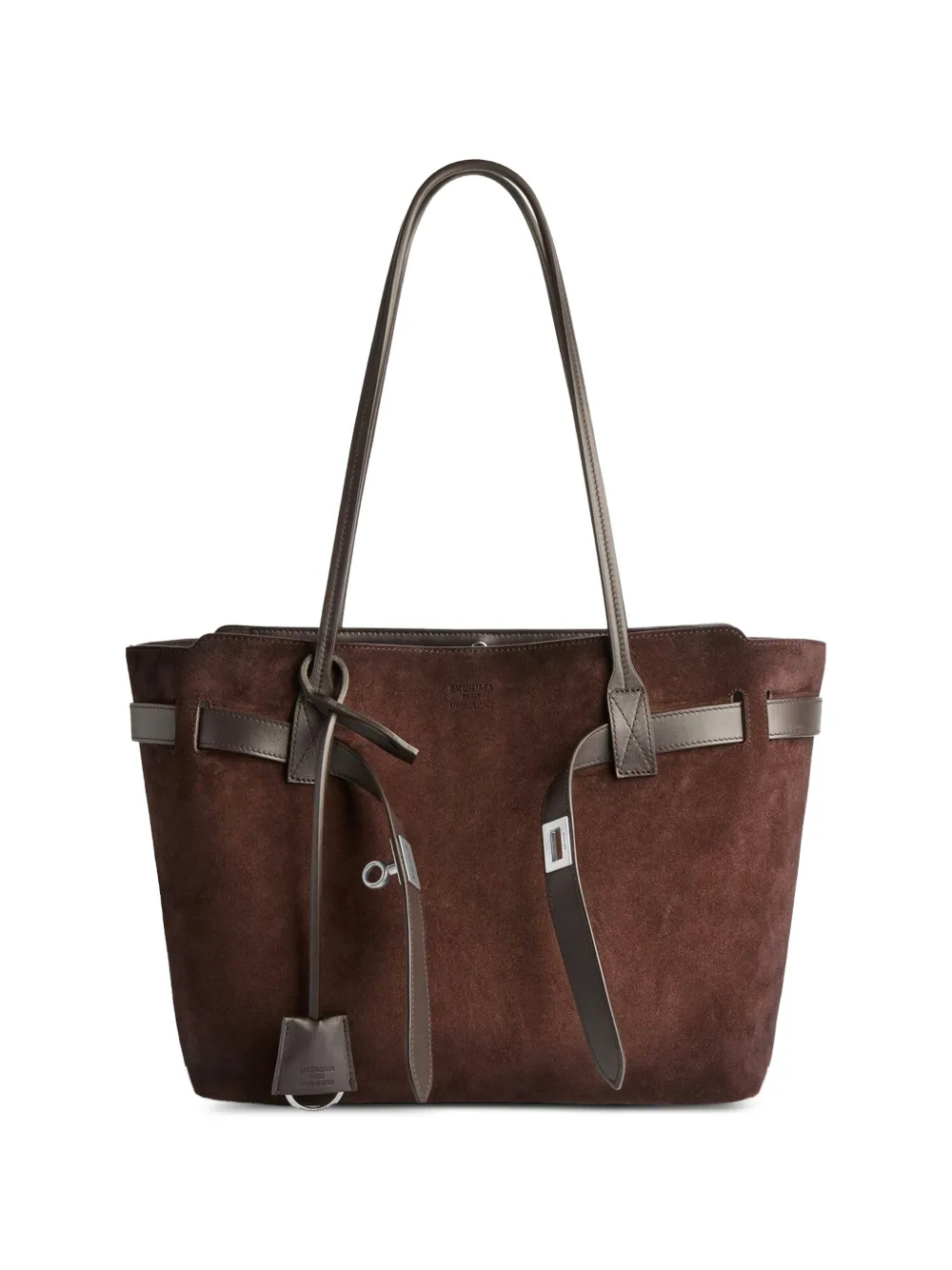 Balenciaga medium Bel Air tote bag - Marrone