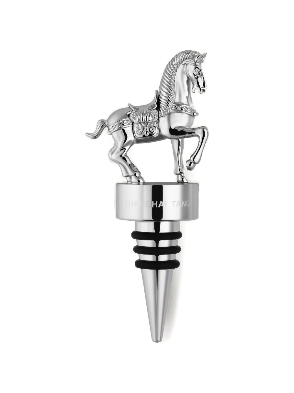  Shanghai Tang Tang Horse Wine Stopper - Silver 