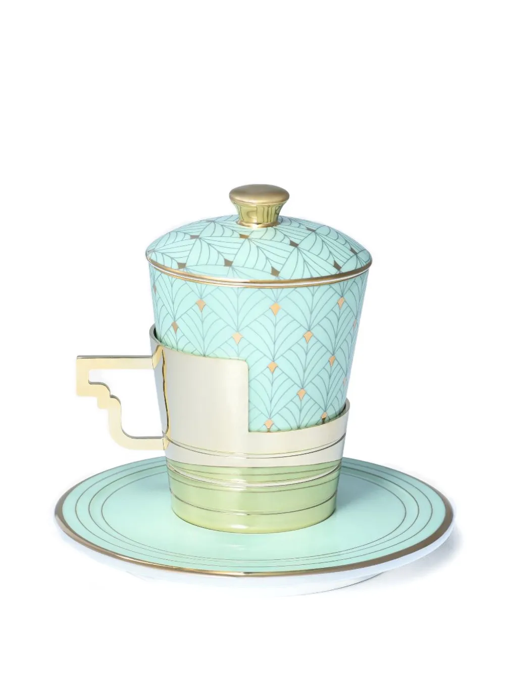 Shanghai Tang Tang Espresso cup (set of three) - Verde