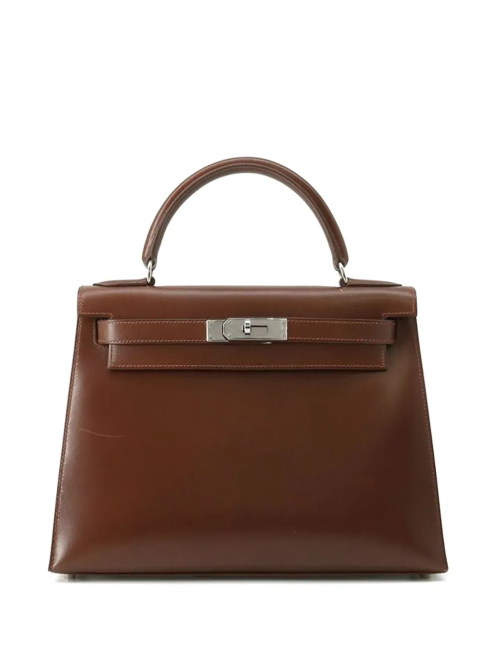 Hermès Pre-Owned 2000 Box Calf Kelly Sellier 28 satchel - Brown