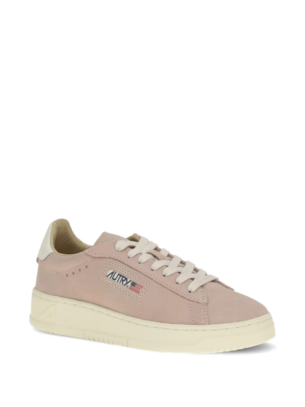 Autry Dallas suède sneakers Roze