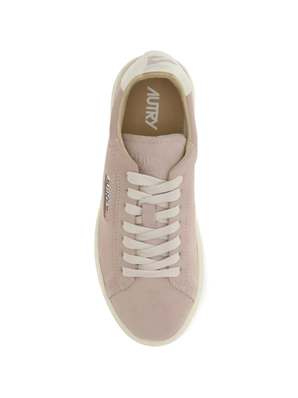 Autry Dallas suède sneakers Roze