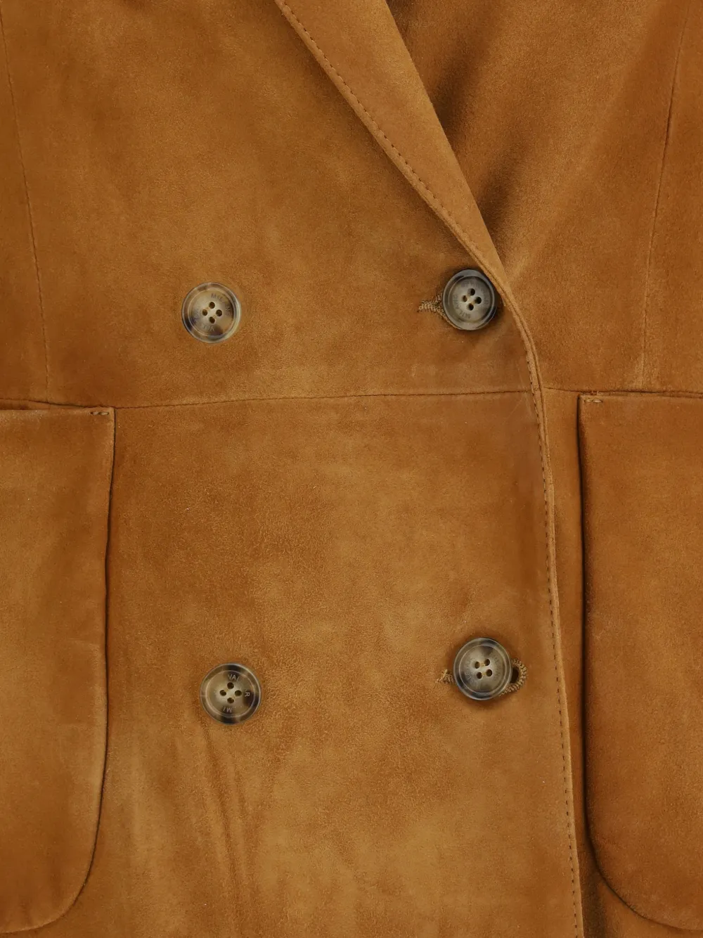  Valstar Double-breasted Pocket Blazer - Neutrals 