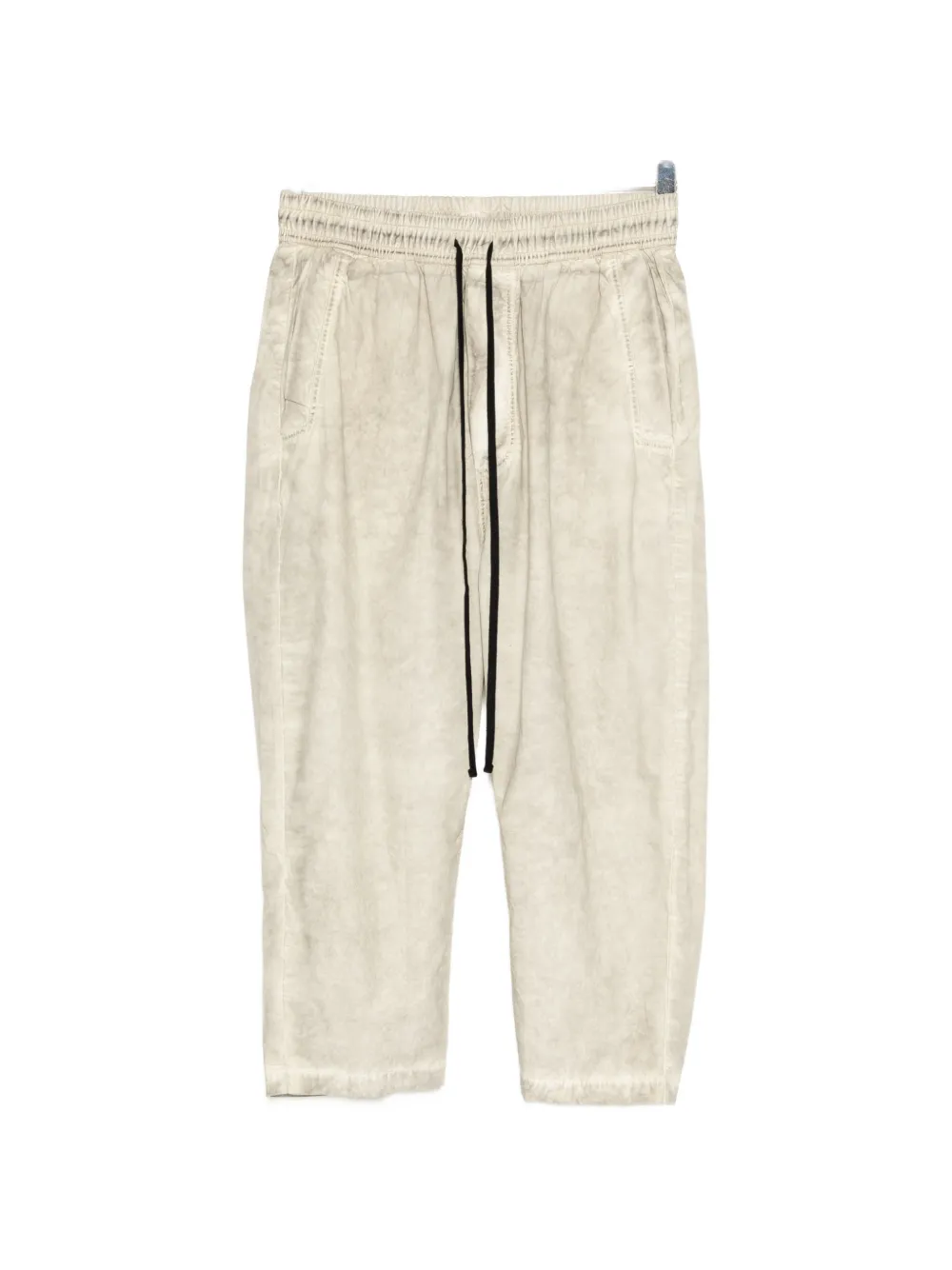 Thom Krom drawstring-waist cropped trousers - Toni neutri